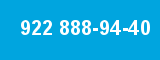 922 888-94-40